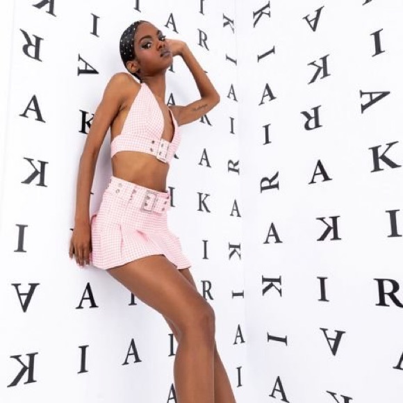 NWOT Pink buckled bralette Size small - Picture 10 of 16